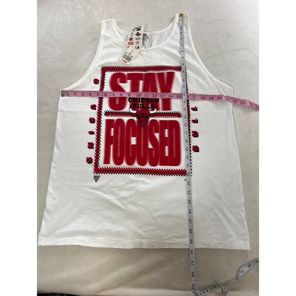 Vintage 90s Chicago Bulls Deadstock Single Stitch Tank Size Large NBA - Picture 4 of 7